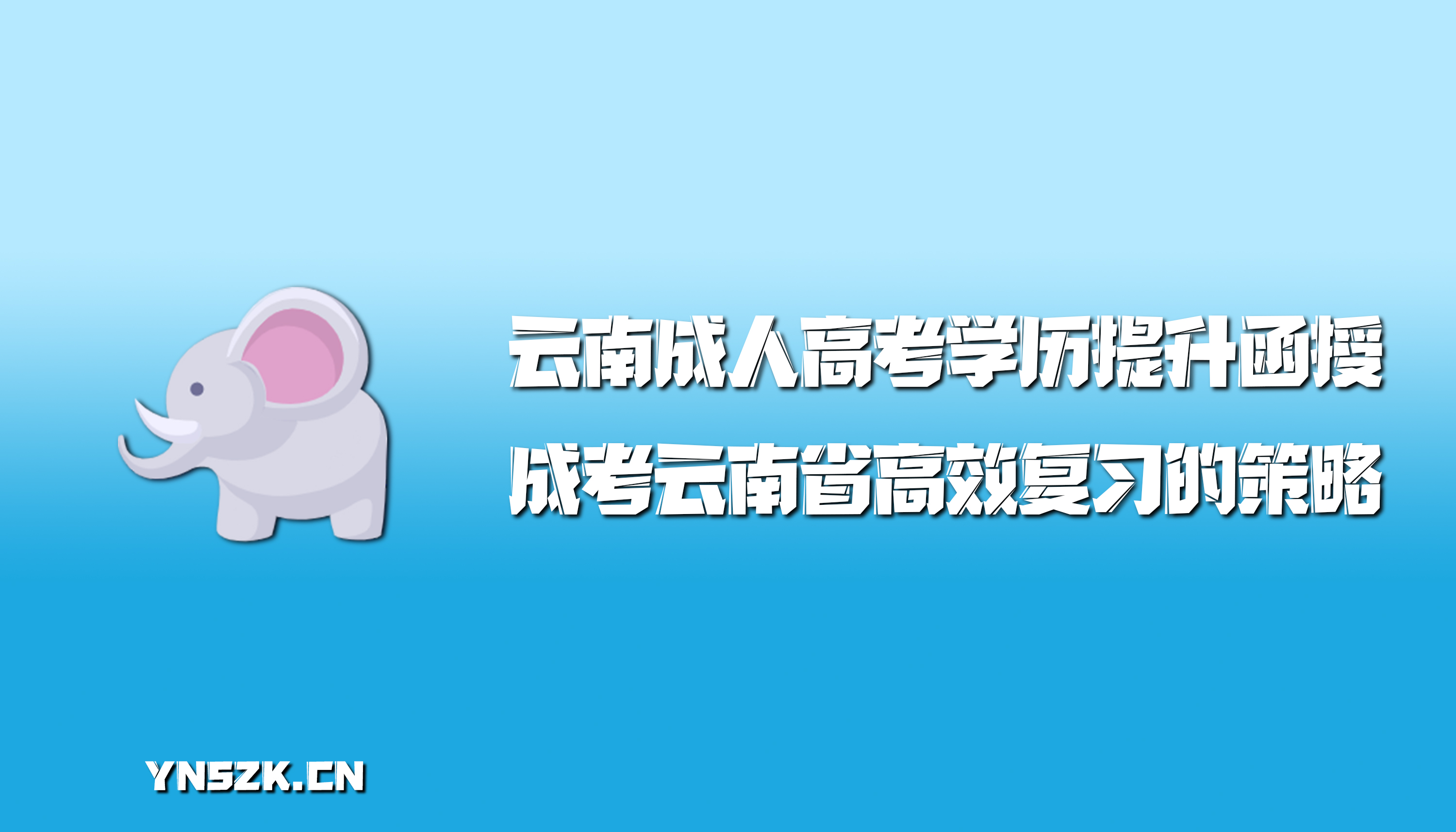 云南成人高考学历提升函授：成人高考云南省高效复习的策略